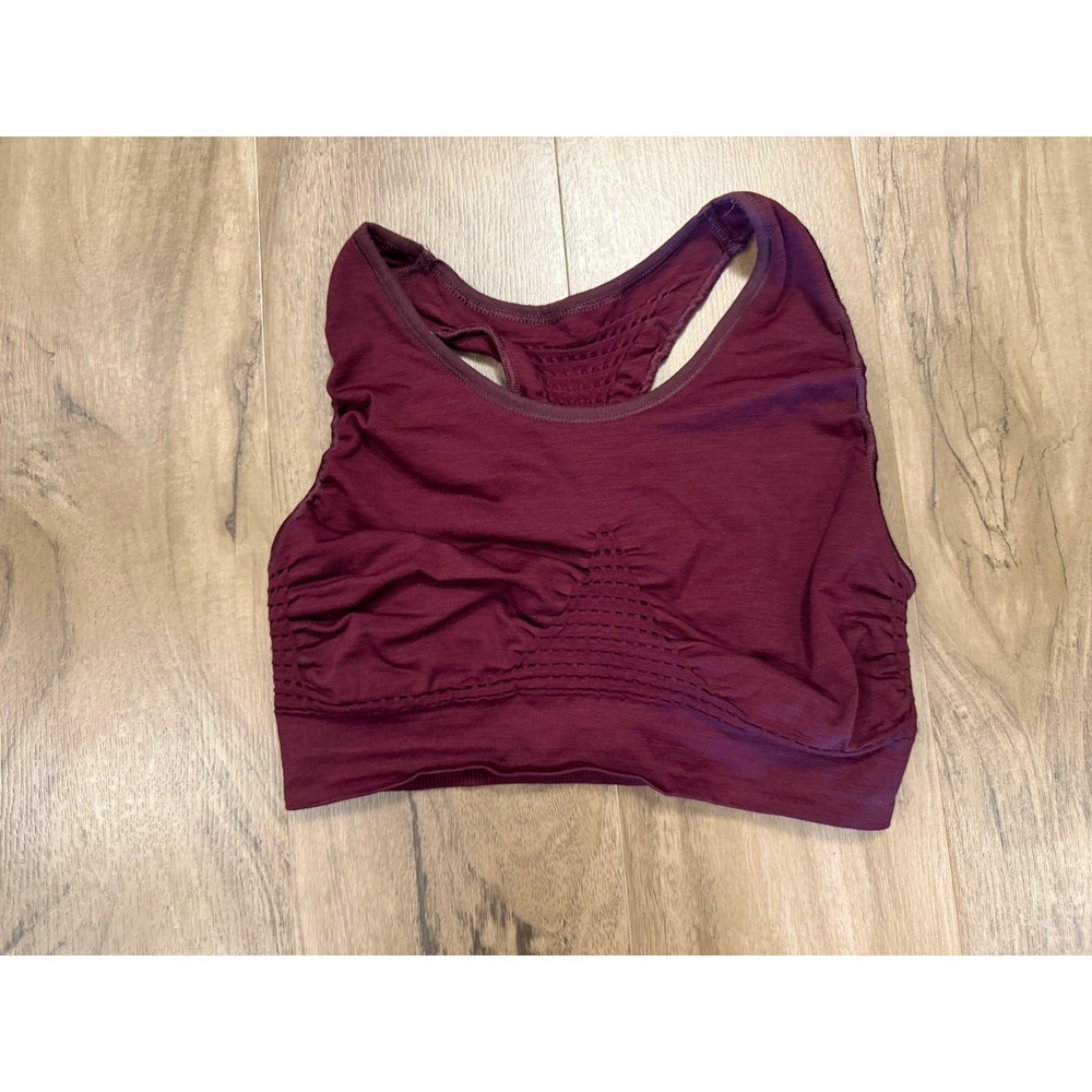 Sweaty Betty Stamina Seamless Sports Bra Magenta M